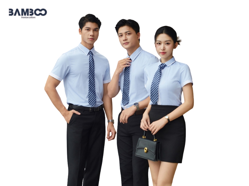 Kate, cotton, bamboo, poplin, polyester và kate silk đều phù hợp may sơ mi ngắn tay
