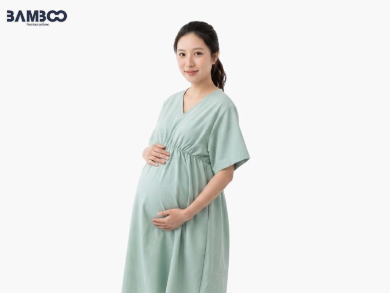 Chọn đồng phục sản phụ theo từng khu vực giúp thuận tiện thăm khám, chăm sóc và nghỉ ngơi