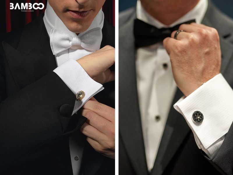 Khuy măng sét áo sơ mi thể hiện rõ sự tinh tế và đẳng cấp