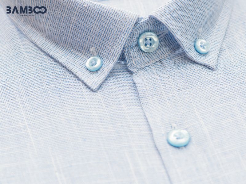 Cổ áo sơ mi công sở Rounded