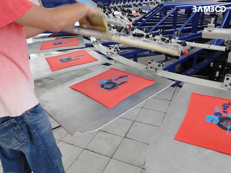 Kỹ thuật in lụa có lịch sử kéo dài hàng thiên niên kỷ, nguồn gốc được truy ngược về năm 9000 trước công nguyên