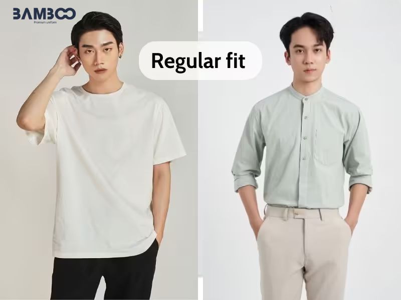 Form Regular Fit thoải mái và vừa vặn, dễ mua sắm