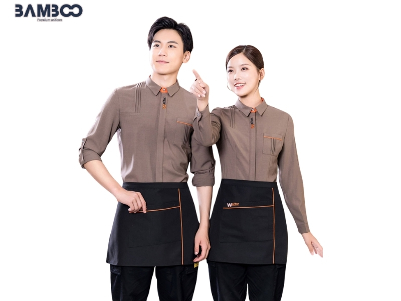 Chọn combo đồng phục nhà hàng cần cân bằng hình ảnh thương hiệu, sự thoải mái, công năng và chi phí