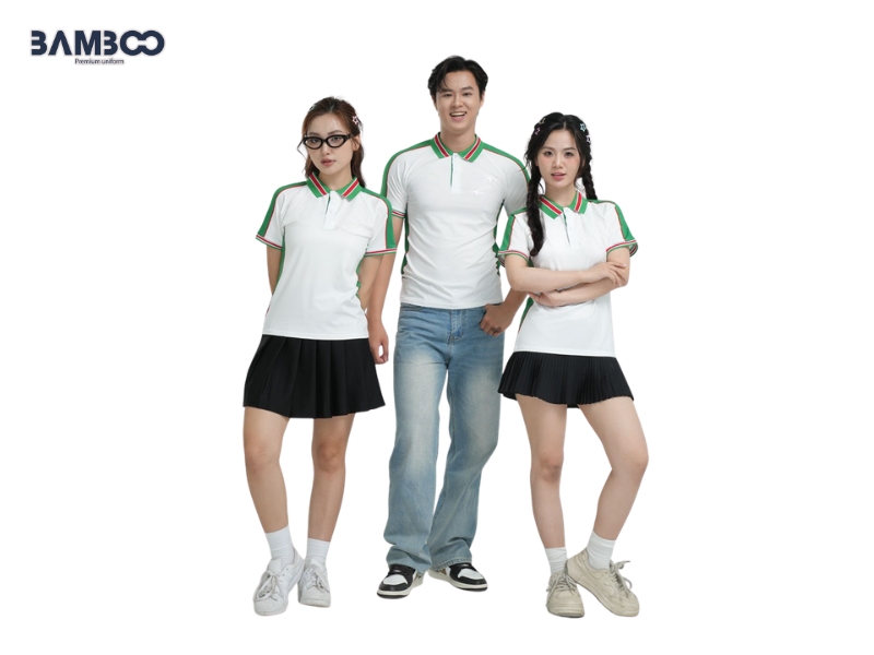 Lưu ý chất liệu, thiết kế, bảng size và công nghệ in để đảm bảo đồng phục đẹp