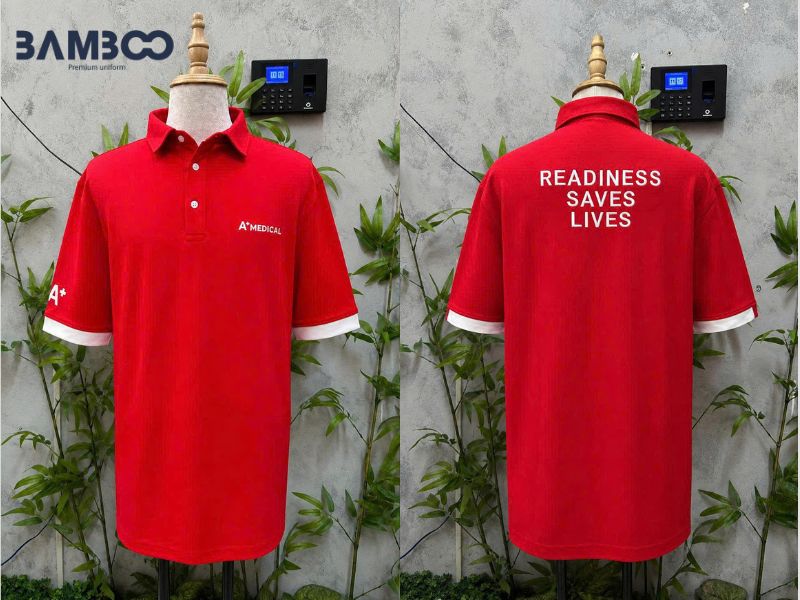 May áo polo đồng phục TPHCM nên chọn vải tốt, in thêu bền đẹp, size chuẩn&nbsp;
