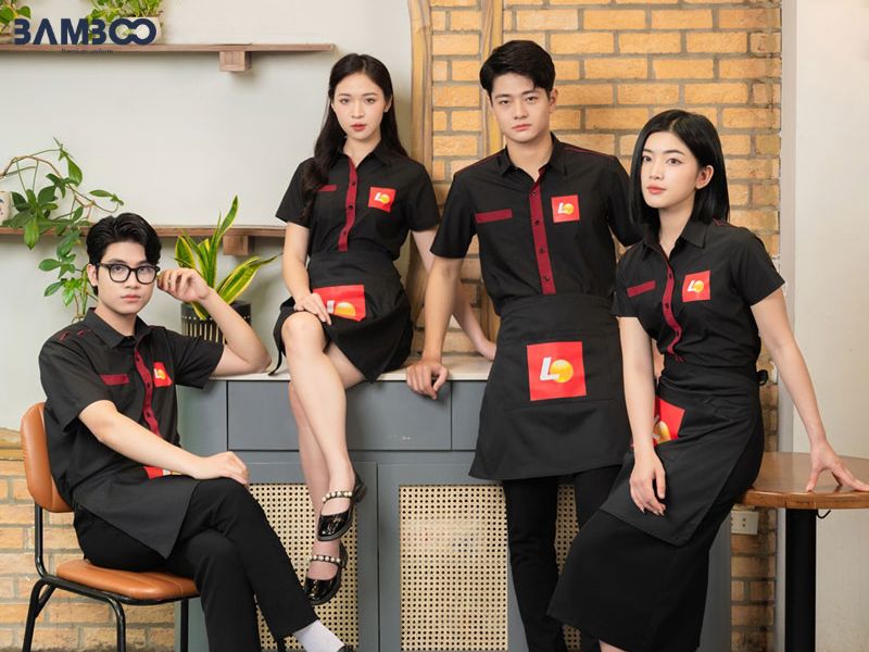 Lưu ý khi may đồng phục nhà hàng đồng bộ hóa thiết kế với phong cách thương hiệu
