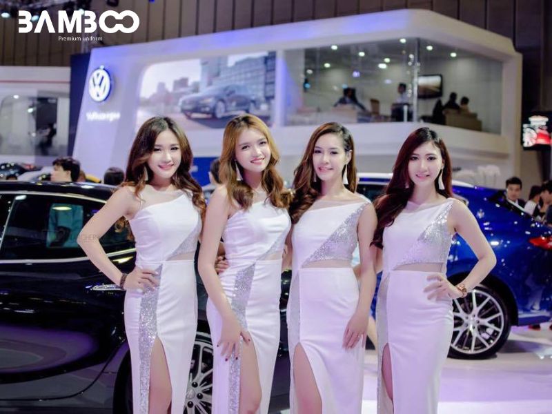 May đồng phục PG nên chọn chất liệu vải và thiết kế phù hợp với ngành nghề