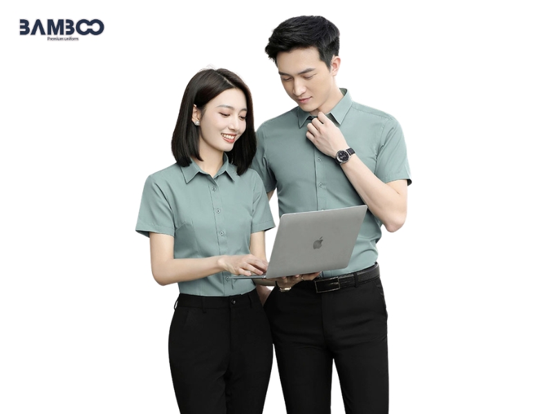 Khi may sơ mi công sở mùa hè, cần chú trọng chất vải, kiểu dáng, màu sắc, logo và size
