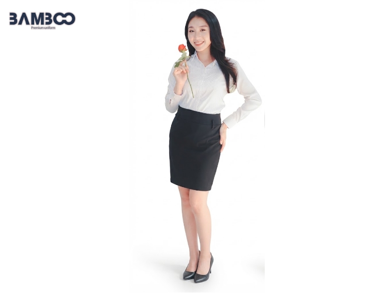 Áo sơ mi nữ trắng sọc kẻ cần chú trọng chất liệu, căn sọc, thông số size và đường may