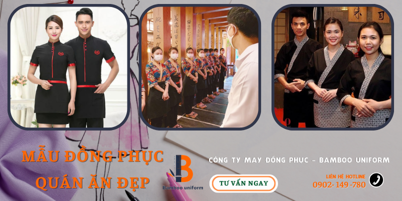 Ly do nen dat may dong phuc quan an dep