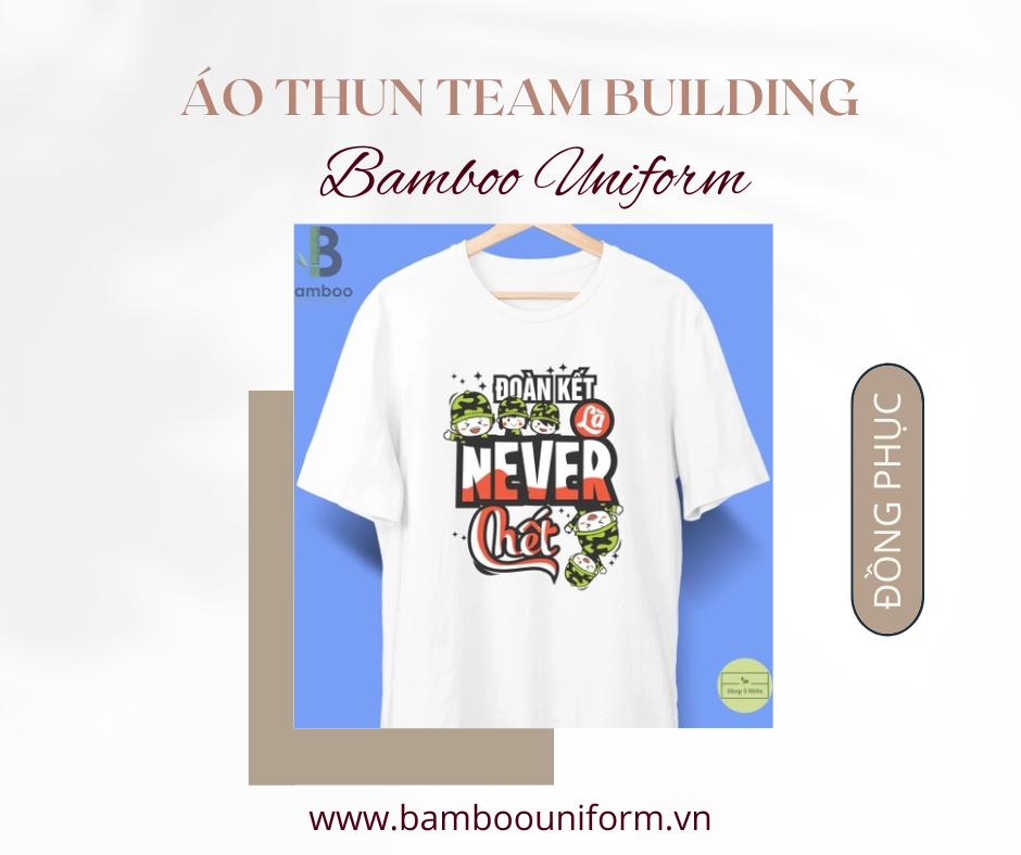 Mau dong phuc ao thun team building co tron
