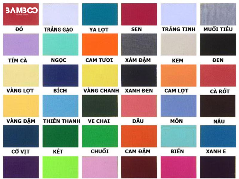 Gợi ý bảng màu đồng phục Year End Party ấn tượng