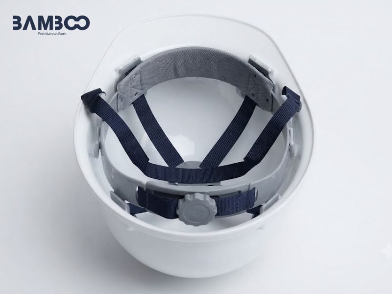 Bamboo Uniform cung cấp nón bảo hộ trắng đạt chuẩn, in logo theo yêu cầu, giá xưởng cạnh tranh