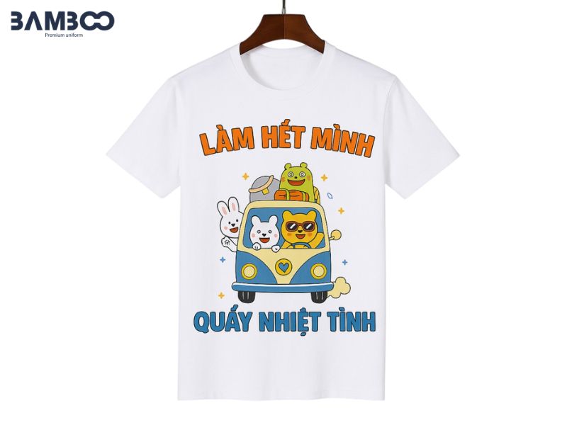 Bamboo Uniform may áo teambuilding chất lượng cao, giá tốt, thiết kế theo yêu cầu