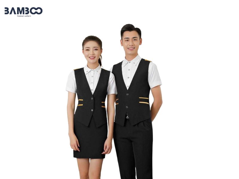 May đồng phục quản lý nhà hàng chỉn chu, cao cấp