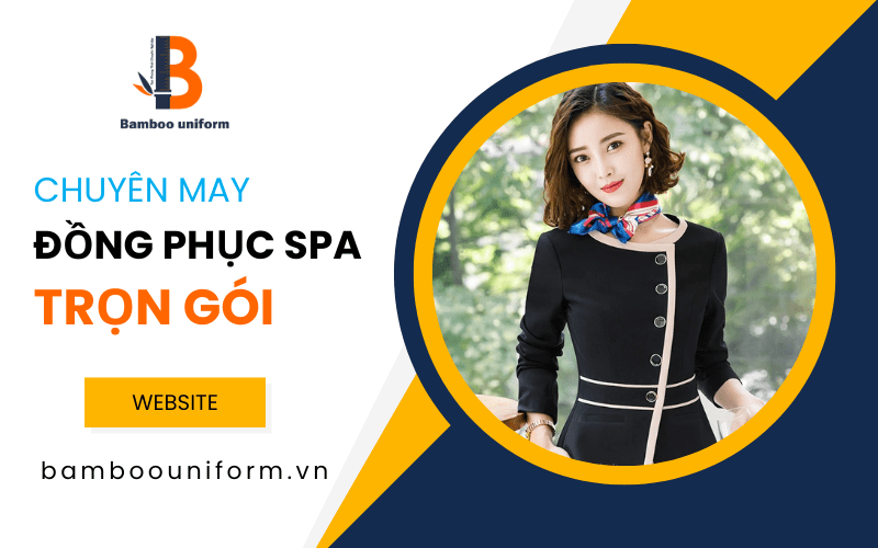 may đồng phục spa đẹp
