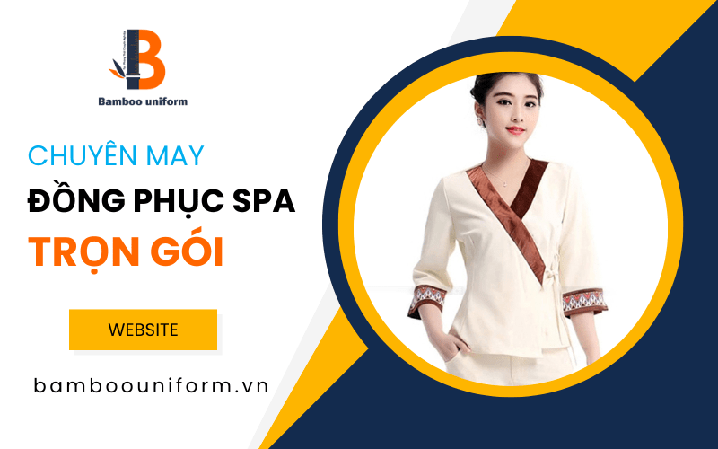 may đồng phục spa đẹp