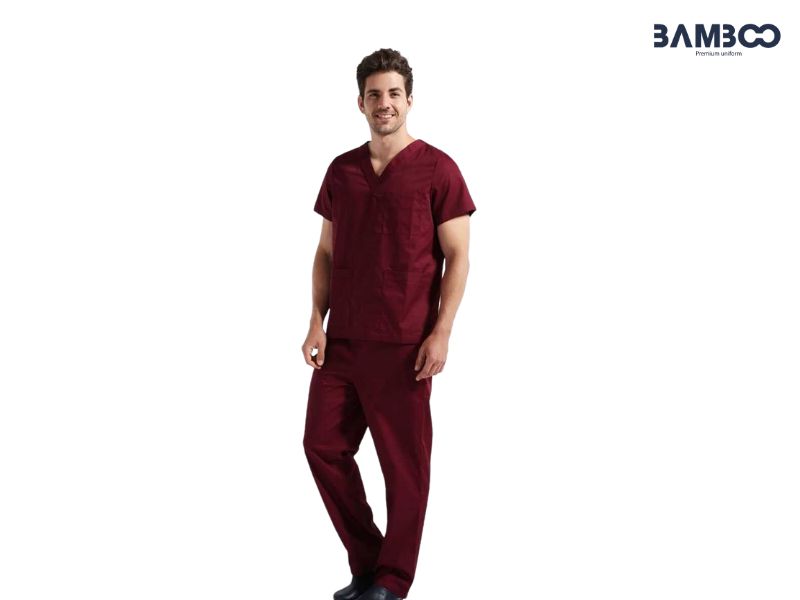 May đồng phục spa nam phong cách y khoa