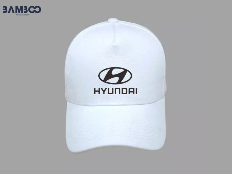 Mũ đồng phục Hyundai gọn nhẹ, tiện dụng, tăng nhận diện thương hiệu trong công việc và sự kiện