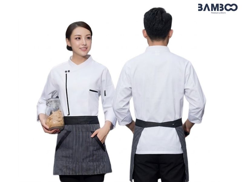Bamboo Uniform cung cấp đồng phục bếp chất lượng cao, thiết kế chuẩn form, bền đẹp
