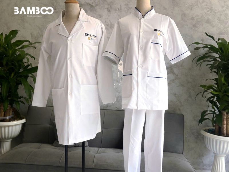 Đồng phục bệnh viện an toàn, thoáng khí, hiện đại, thân thiện môi trường