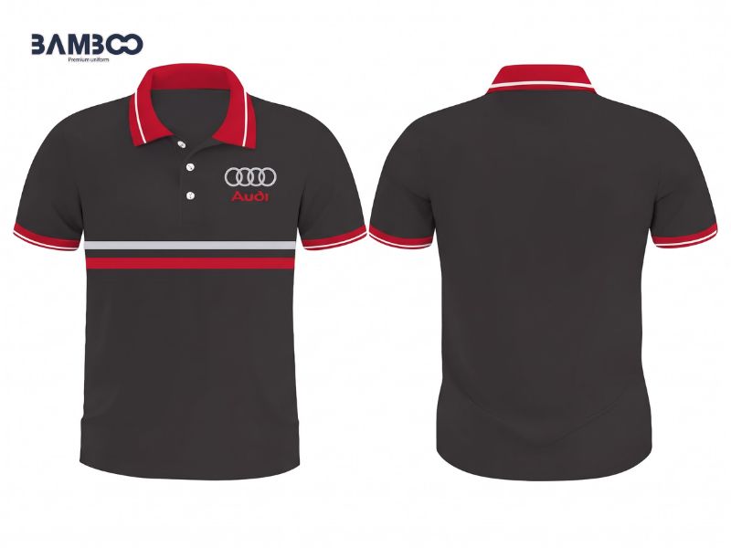 Đặt may đồng phục Audi cần chú trọng nhận diện thương hiệu, chất liệu phù hợp, chất lượng thành phẩm, số lượng và ngân sách