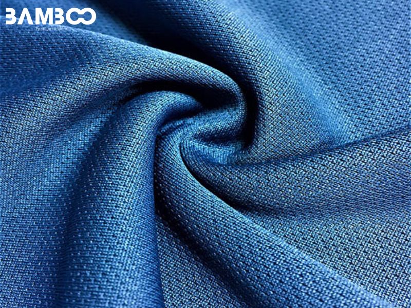 Vải mè thành phần chủ yếu là sợi tổng hợp (polyester) nhạy cảm với nhiệt độ cao