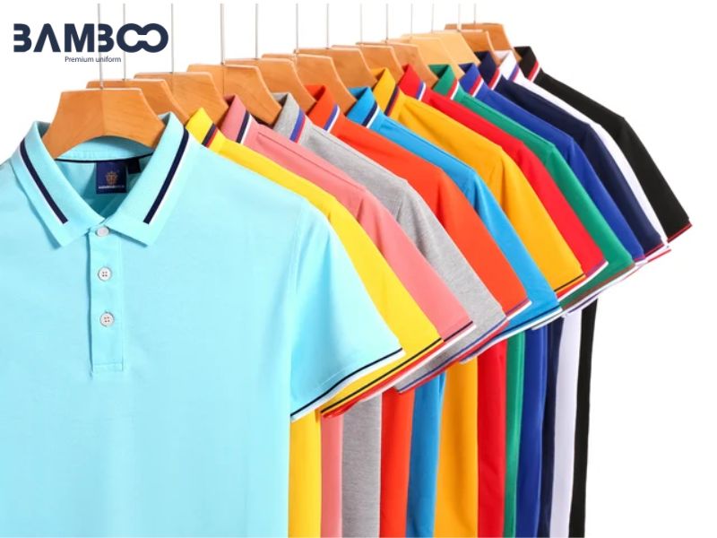 Bo cổ áo thun gồm bo dệt phối, bo dệt liền và cổ viền vải thân áo với đặc tính, chi phí khác nhau