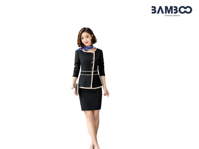 Đồng phục spa nên phối 2–3 gam màu hài hòa, tạo cảm giác thư giãn và chuyên nghiệp