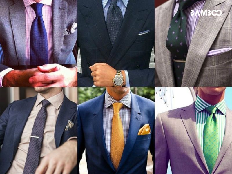 Caravat giúp nâng tổng thể trang phục, tạo cảm giác sang trọng và quyền lực