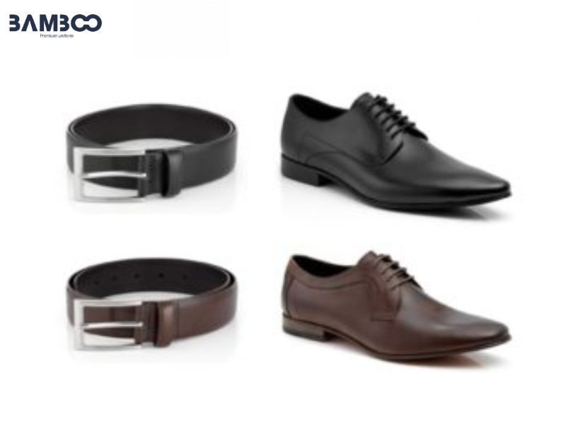 Thắt lưng và giày cùng màu