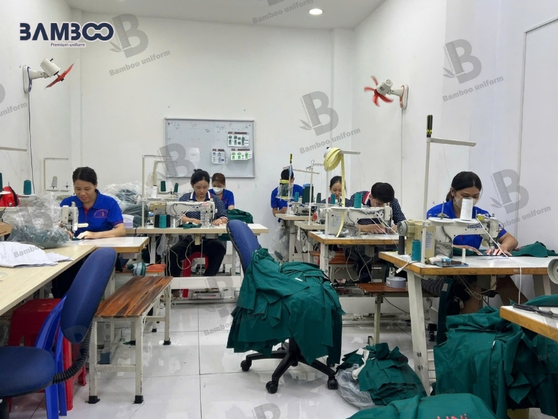 Quy trình may đồng phục bệnh viện TPHCM rõ ràng, chuẩn mẫu, đúng tiến độ