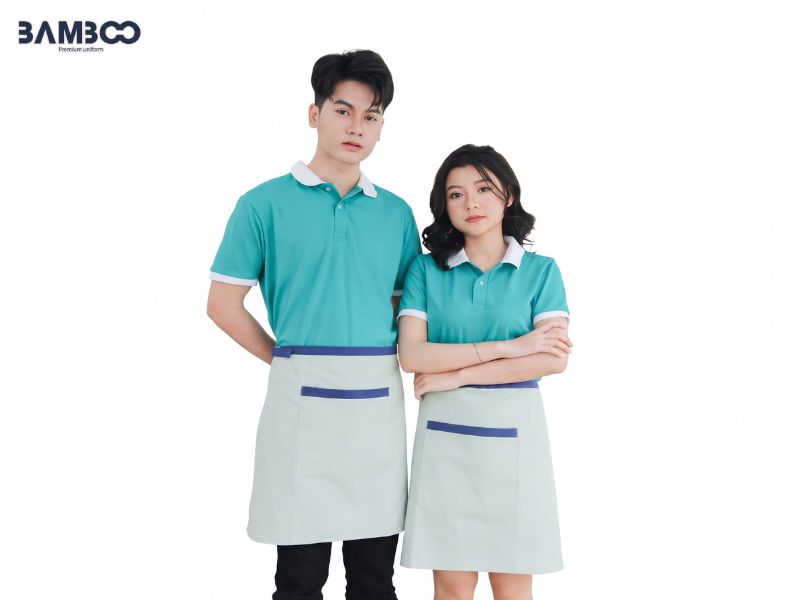 May tạp dề đồng phục quán ăn cần quy trình rõ ràng từ tư vấn, chọn vải, duyệt mẫu đến sản xuất và bàn giao