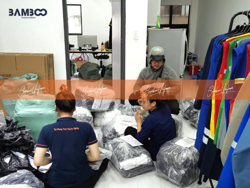 Quy trình may áo polo Bình Chánh chuyên nghiệp, nhanh chóng, đảm bảo chất lượng