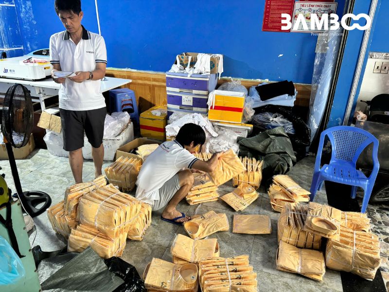 Quy trình may may sơ mi đồng phục tại TPHCM trải qua những bước bài bản, minh bạch