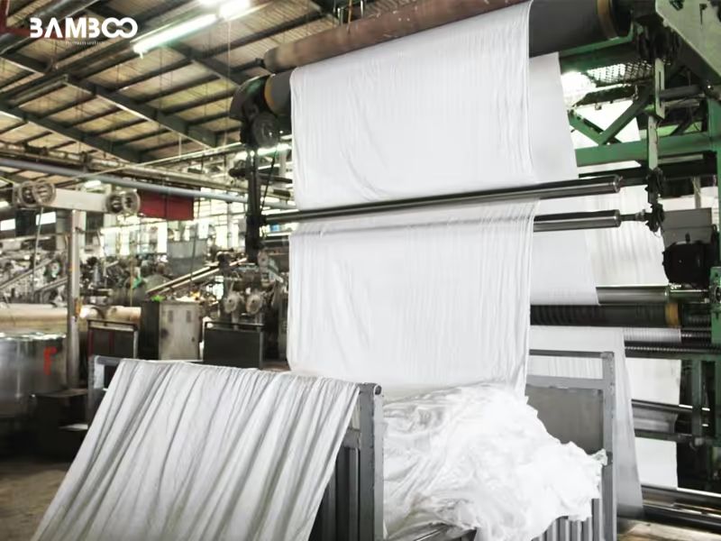 Quy trình sản xuất vải acrylic