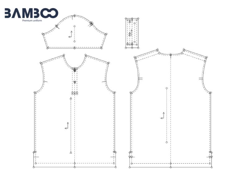 Quy trình thiết kế rập áo đồng phục chuẩn công nghiệp