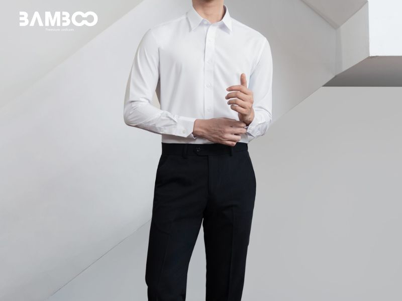 Form áo sơ mi nam Regular Fit