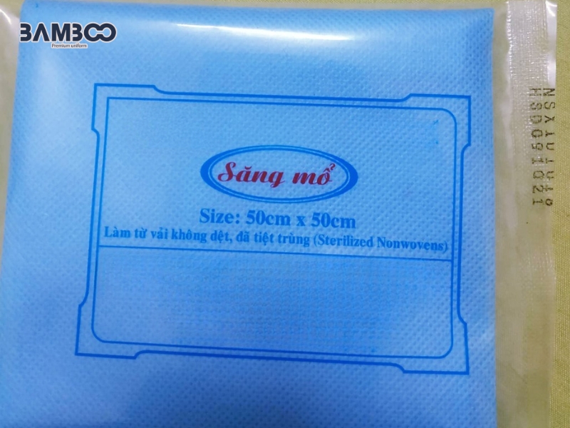 Săng mổ dùng một lần tiện lợi, hỗ trợ kiểm soát nhiễm khuẩn và tối ưu quy trình