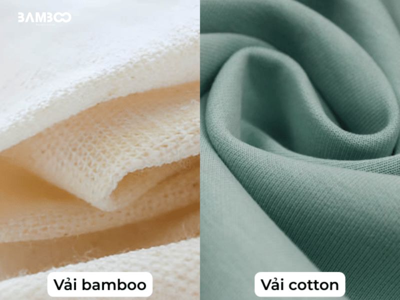 So sánh vải bamboo và cotton chi tiết các yếu tố