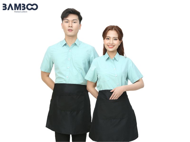 Tạp dề ngắn ngang hông truyền thống