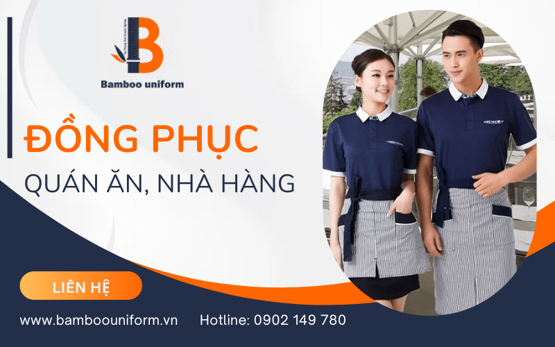 đồng phục quán ăn