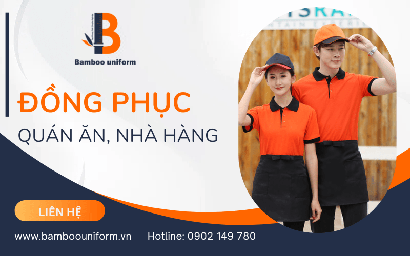 đồng phục quán ăn