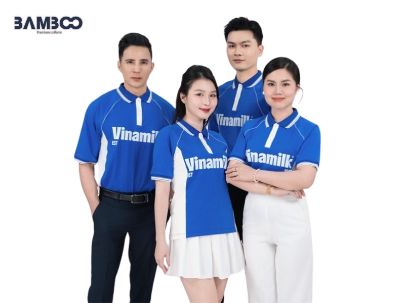 Bamboo Uniform may đồng phục thun lạnh 4 chiều theo yêu cầu, đẹp, bền, thoải mái