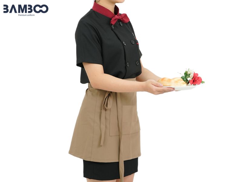 Chọn xưởng may tạp dề nên dựa vào thiết kế, chất lượng may và uy tín