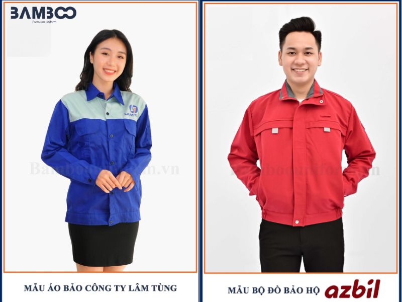 May đồng phục áo khoác công nhân nên chọn kiểu dáng phù hợp, chất liệu vải thoáng khí