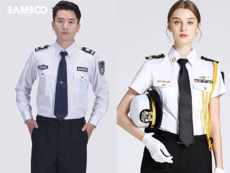 Đồng phục vệ sĩ cần thoáng khí, thấm hút mồ hôi và thiết kế chuyên dụng 
