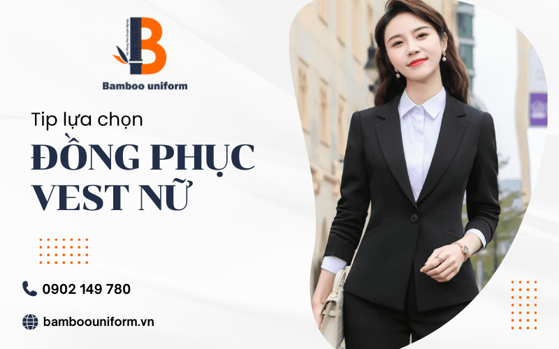 đồng phục vest nữ