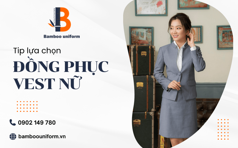 đồng phục vest nữ