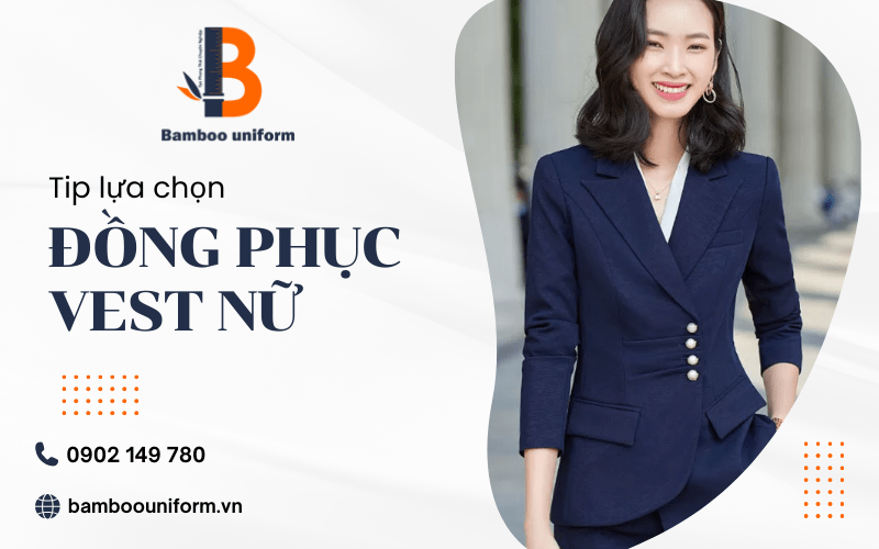 đồng phục vest nữ